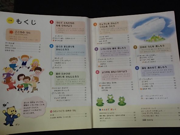 ◆「小学生の音楽２」◆小学校用教科書◆教育芸術社:刊◆_画像2