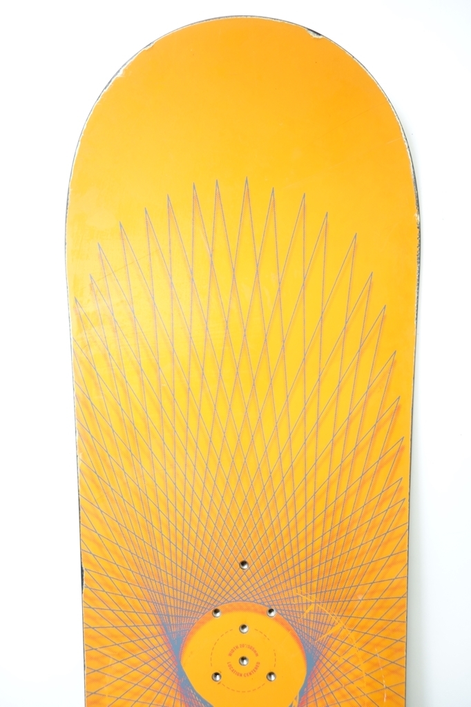 中古 95/96 BURTON T-DECK 148cm CAMBER形状 ハードフレックス スノーボード バートン ティーデッキ_画像2