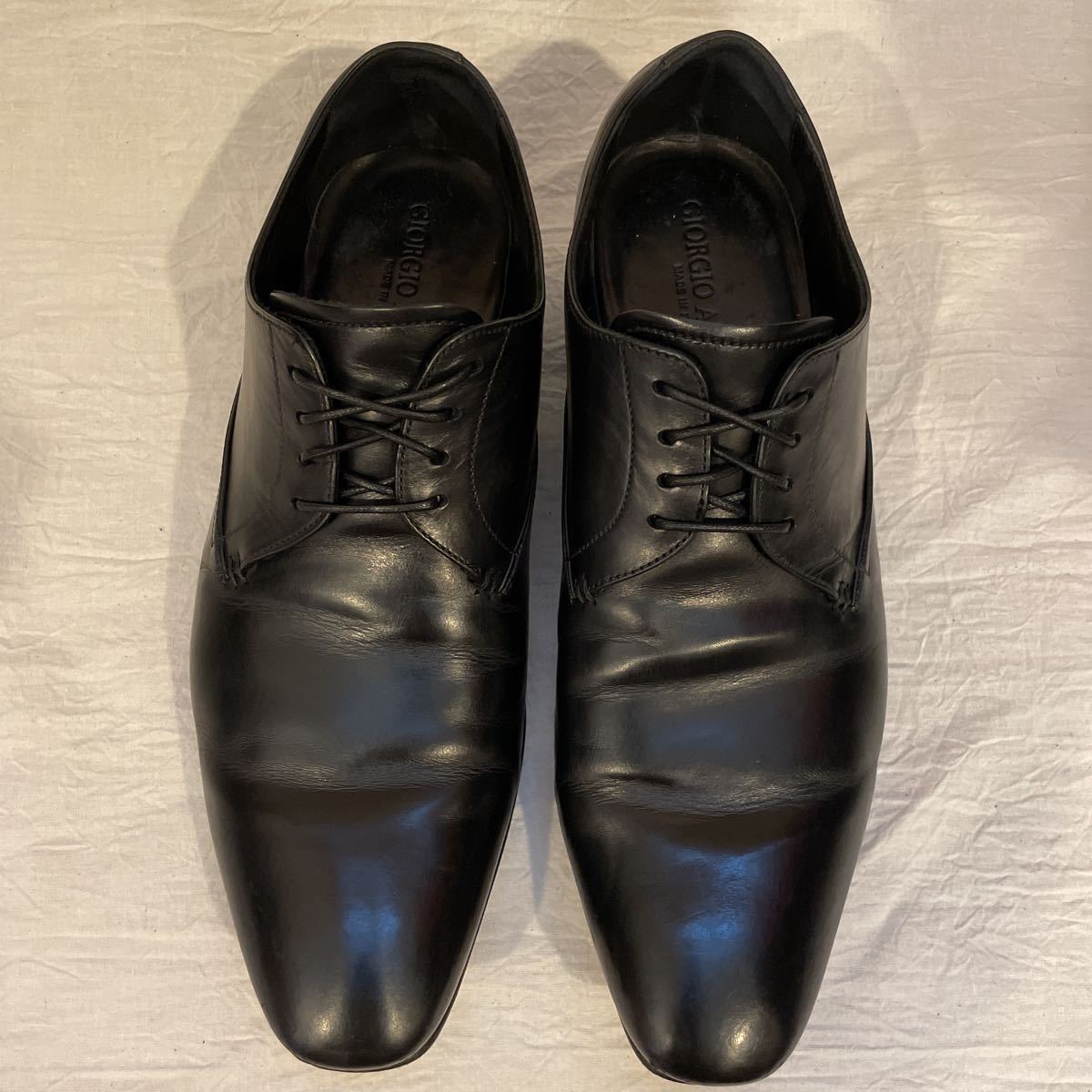 GIORGIO ARMANI ジョルジオ アルマーニ レザーシューズ 革靴 サイズ 6 1/2 (25.5cm位)