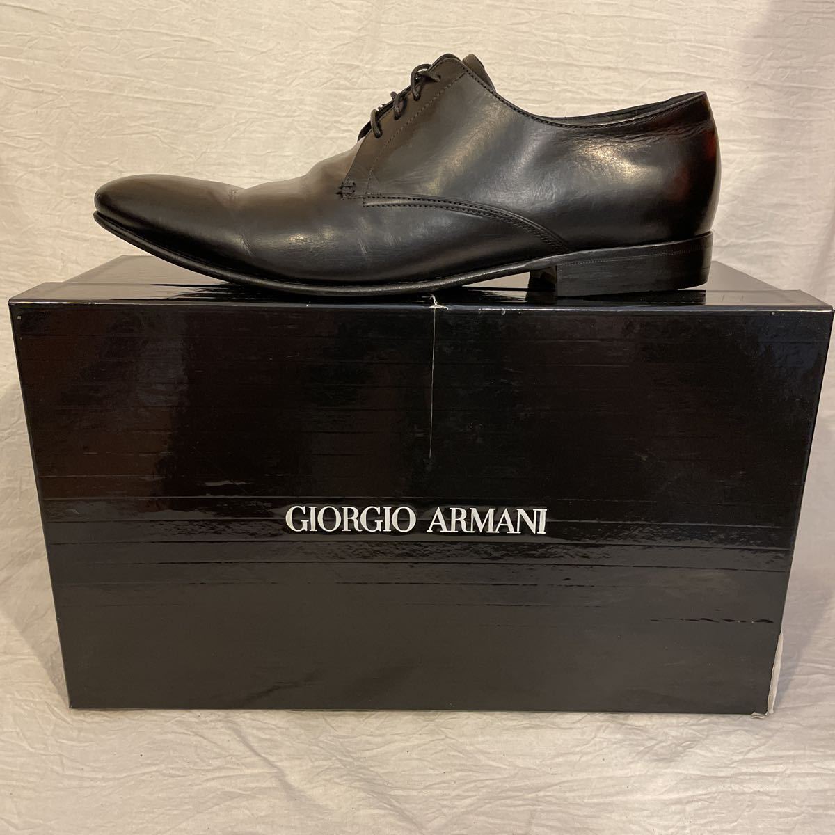 GIORGIO ARMANI ジョルジオ アルマーニ レザーシューズ 革靴 サイズ 6 1/2 (25.5cm位)