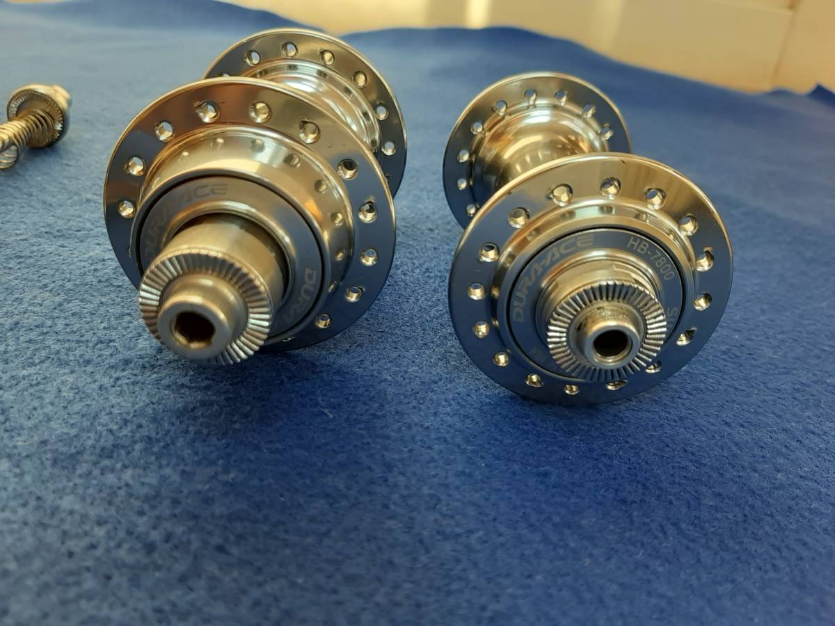 希少 美品 名作 デュラエース HB-7800 FH-7850 32h FRセット 希少 美品 名作 デュラエース HB-7800 FH-7850 32h FRセット