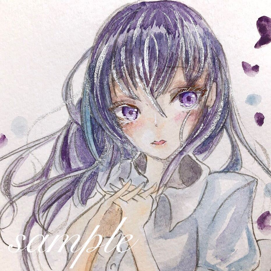 ヤフオク 手描きイラスト オリジナル トキメキ 少女 ヤフオク 手描きイラスト オリジナル トキメキ 少女