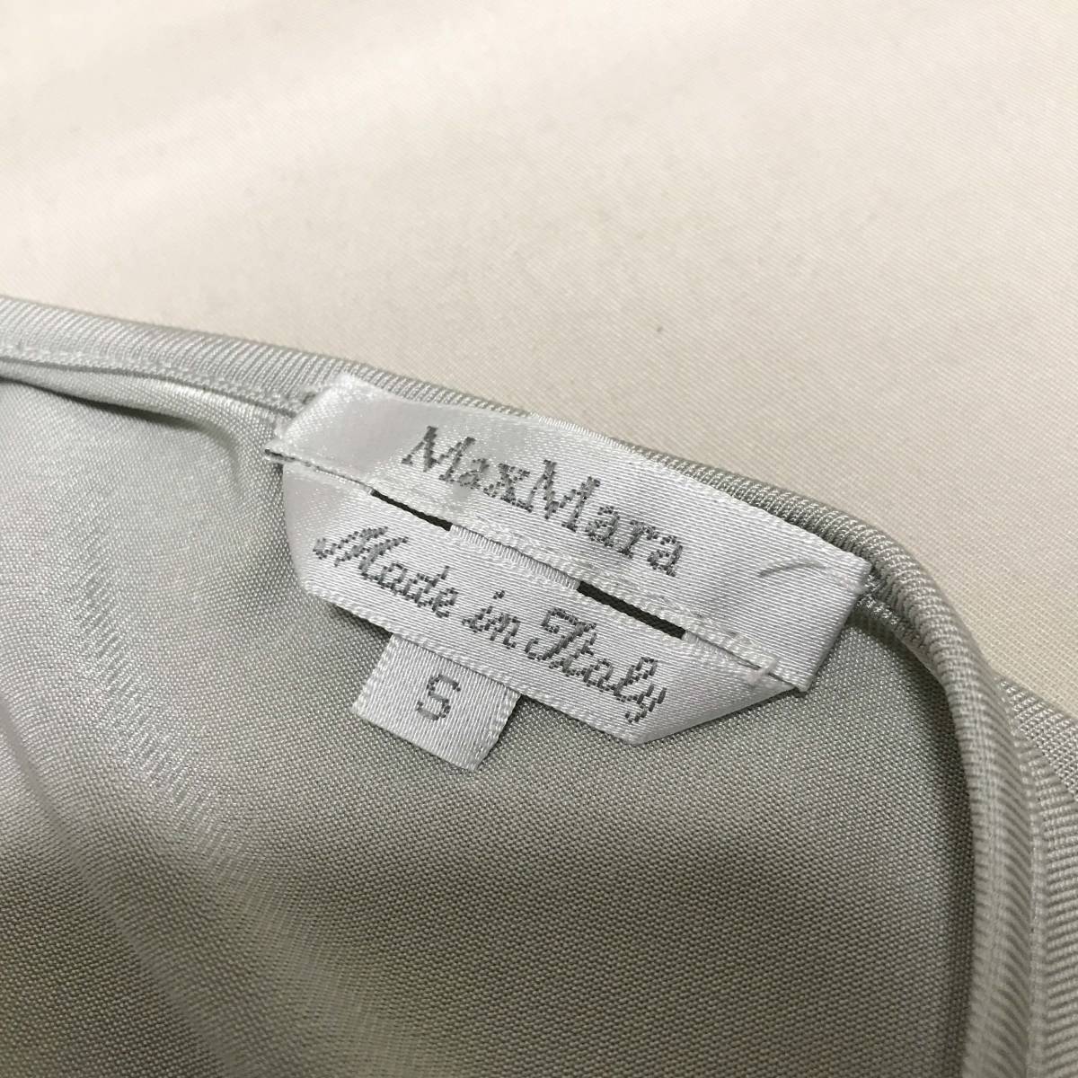 イタリア製 MAXMARA トップス 半袖 S 伸縮性あり マックスマーラ 2107HN-12*3#/8_画像4