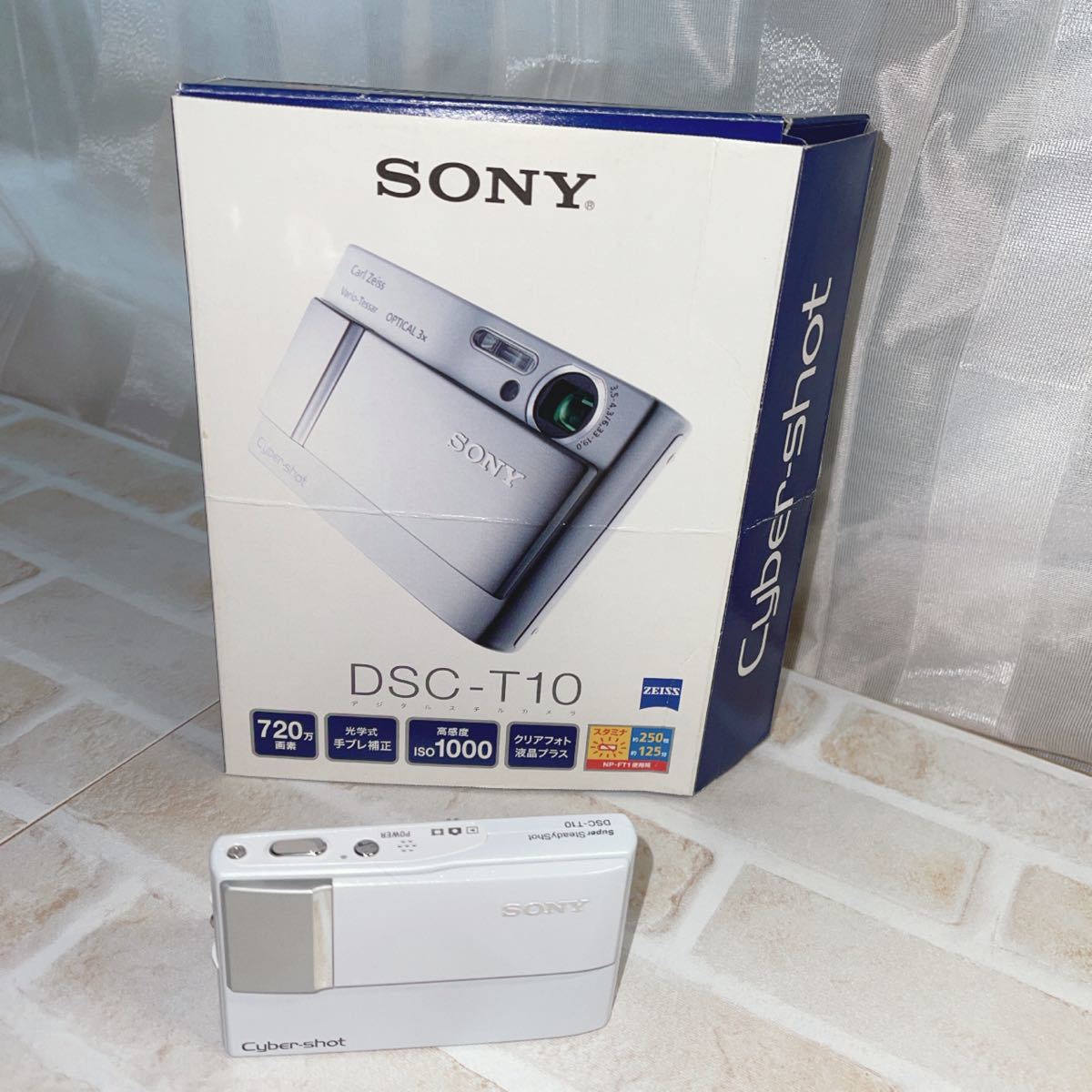 SONY Cyber−Shot T DSC-T10(W) SONY デジタルカメラ｜Yahoo!フリマ