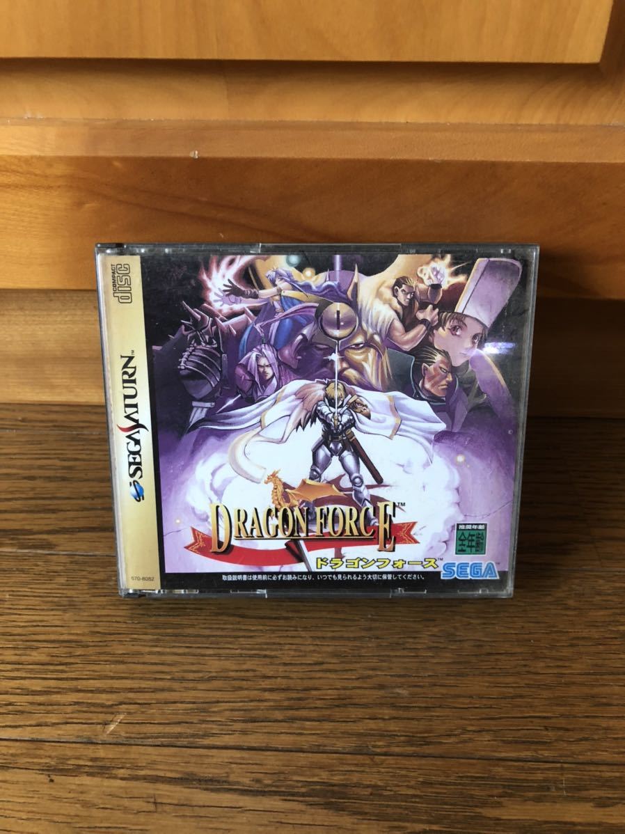  Dragon force Sega Saturn soft SEGA SS