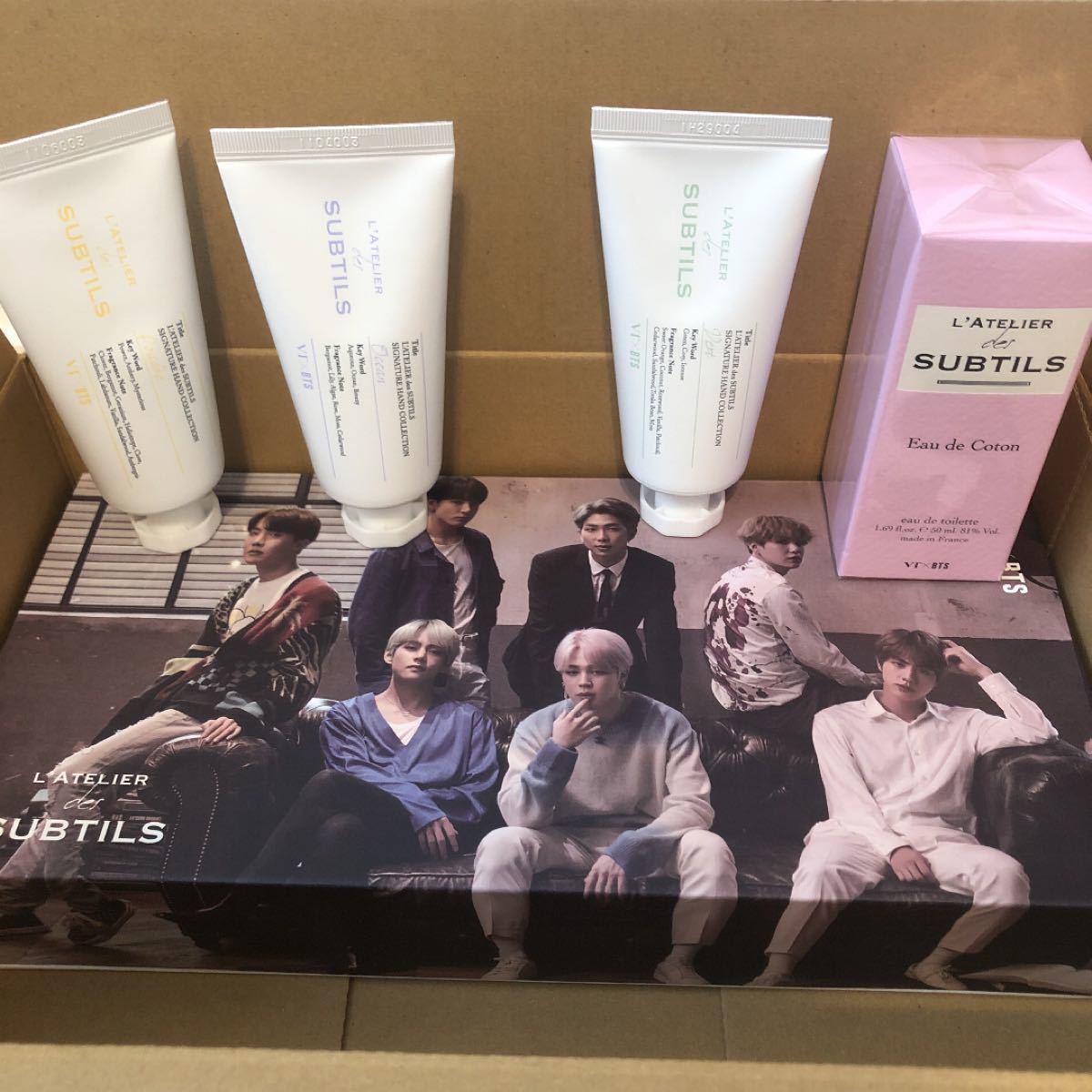 VT × BTS 香水1 +ハンドクリーム3 +空箱 セット