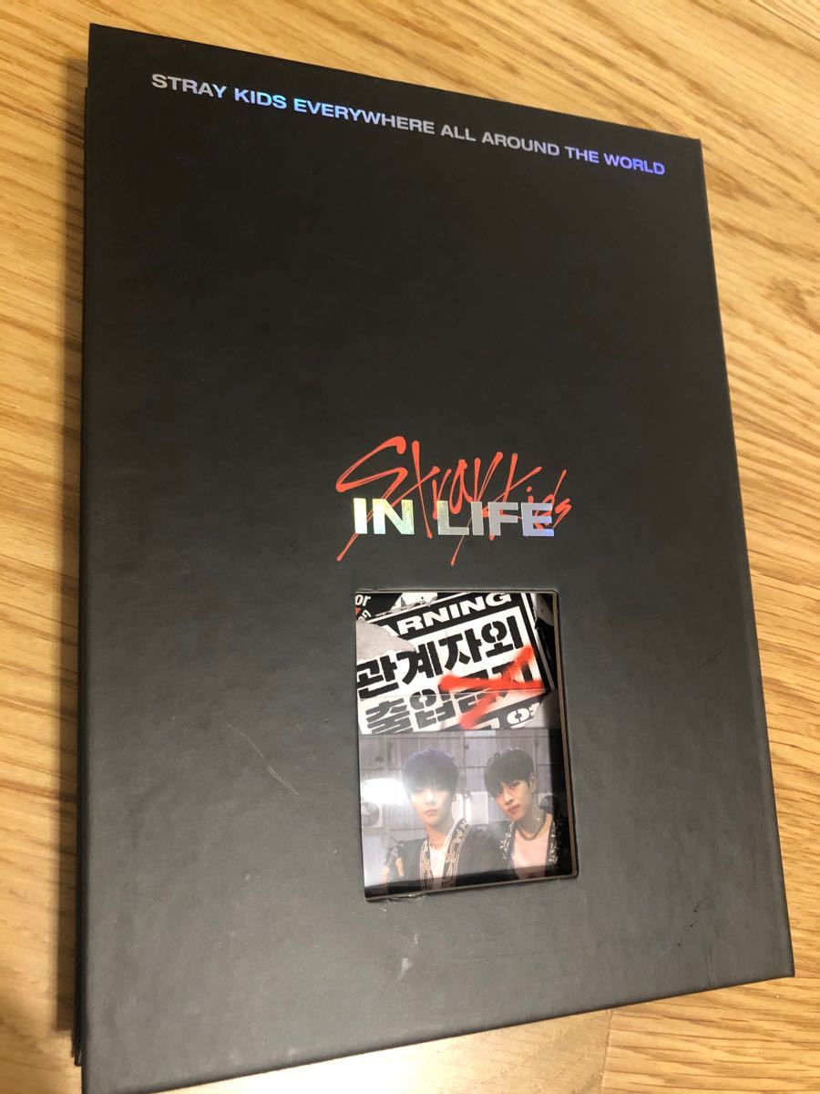 Stray Kids スキズ IN生 限定盤 ユニットトレカ(スンミン、アイエン)付き