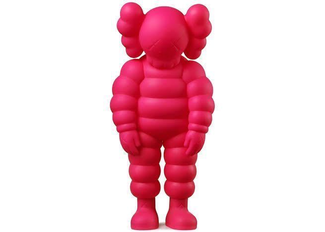 新品 KAWS TOKYO FIRST 2021 KAWS WHAT PARTY PINK フィギュア /ピンク メディコムトイ カウズ ミシュラン