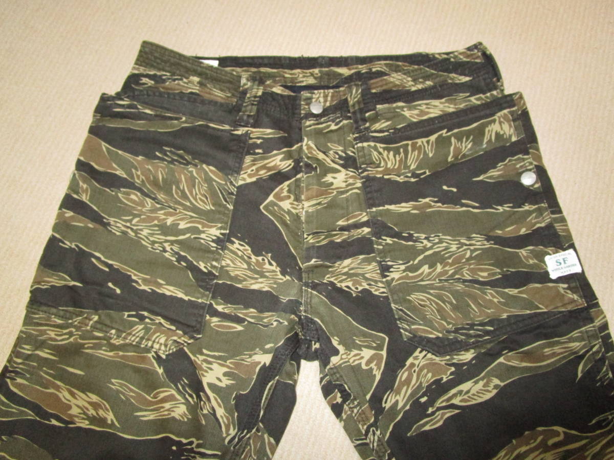 超特価!即決!SASSAFRAS ササフラス FALL LEAF PANTS フォールリーフ