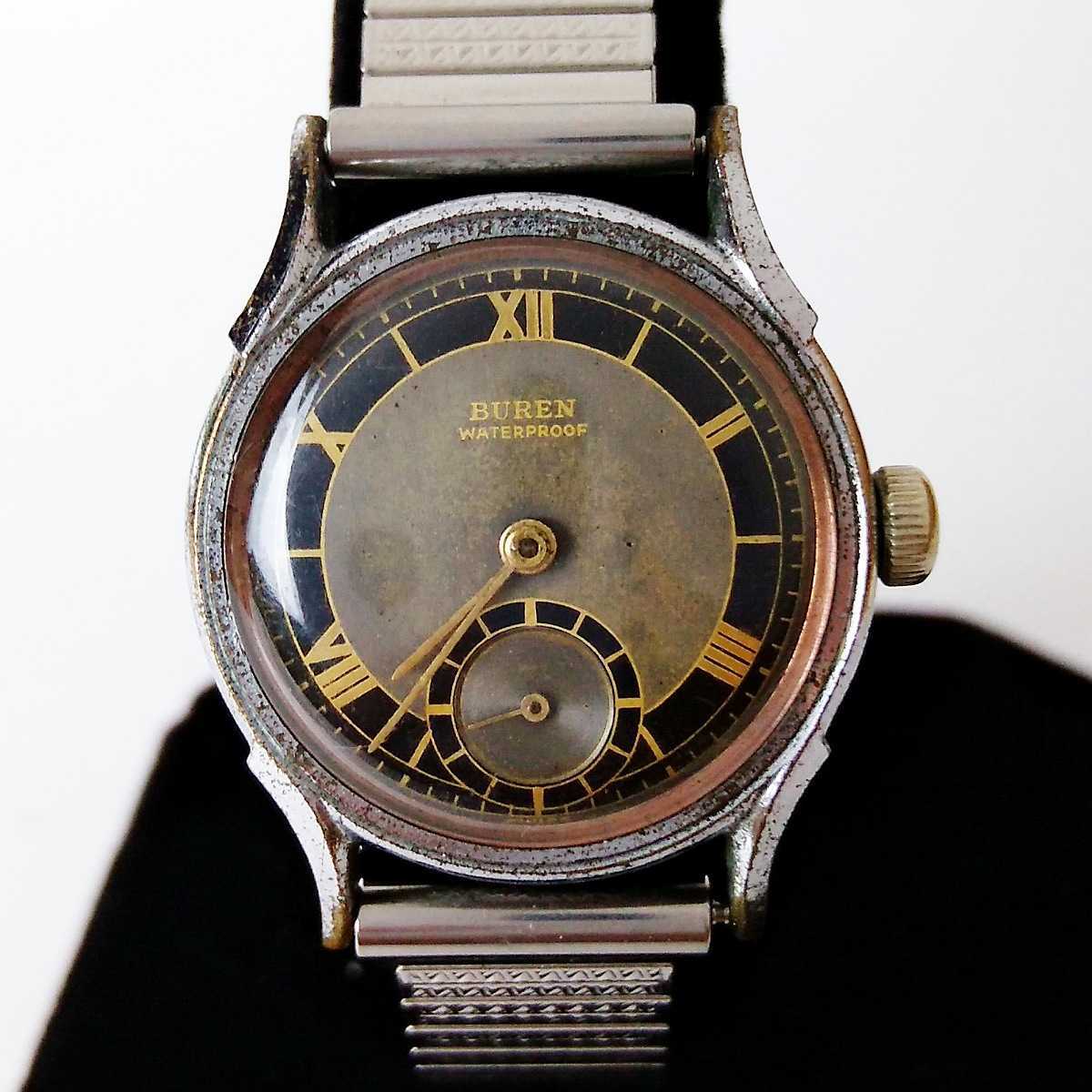 ヤフオク! - 動作品 BUREN ビューレン ローマンダイヤル スモール...