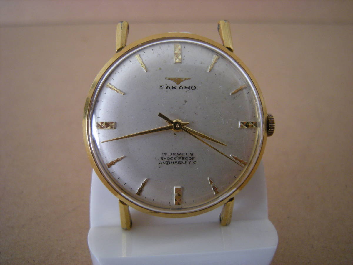 独特な 幻の時計 タカノ 手巻き腕時計 TAKANO アナログ（手巻き