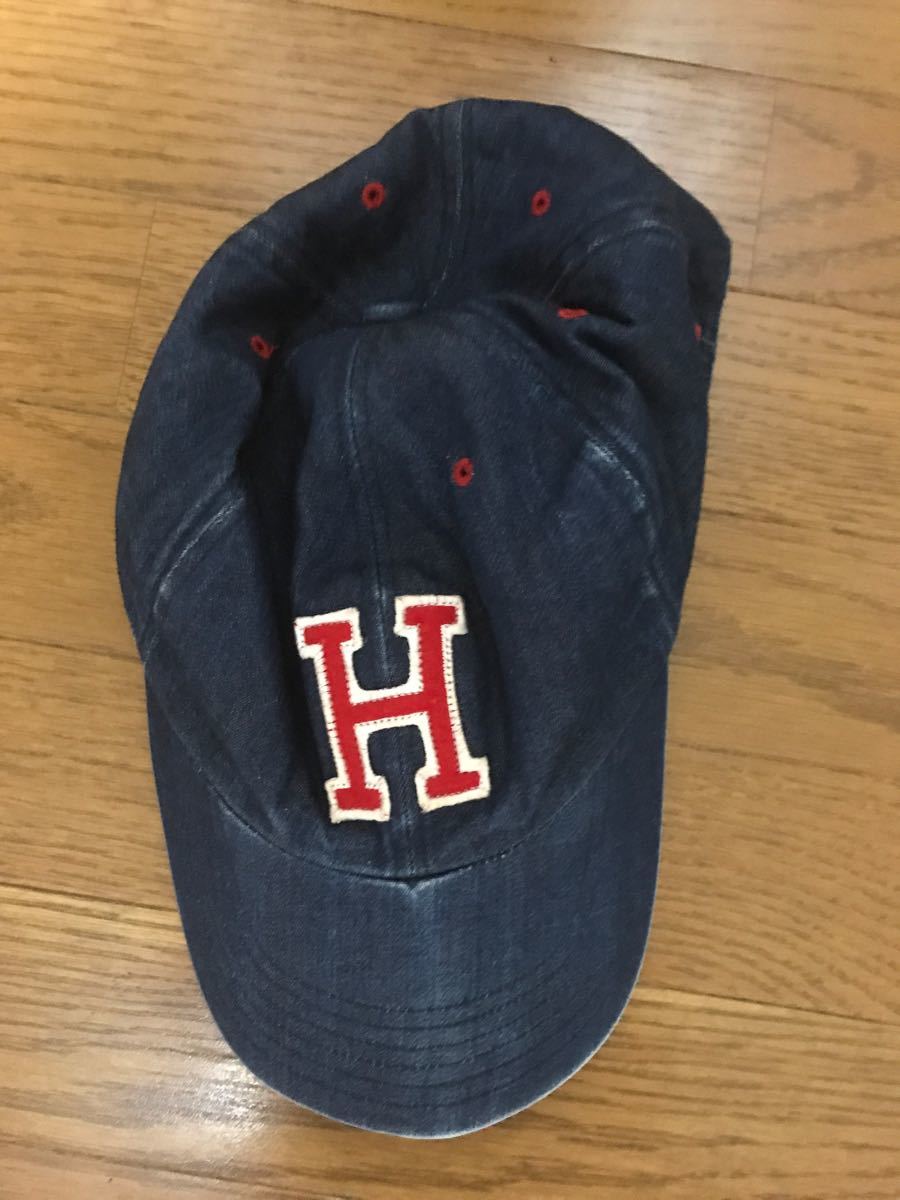 HRM ブルーブルー デニムキャップ ハリウッドランチマーケット ハリラン ベースボールキャップ BLUE BLUE 帽子