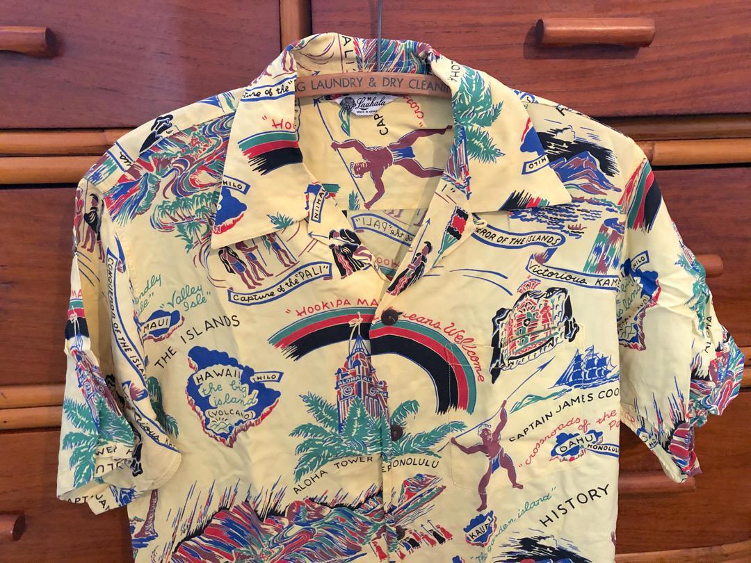 1950Sビンテージ アロハシャツ Lauhala M | normanhubbard.com