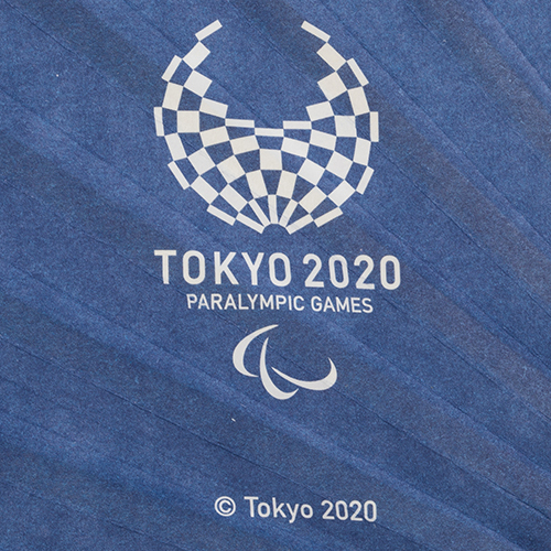 東京 2020 パラリンピック エンブレム 扇子 約21㎝ オリンピック 送120_画像3