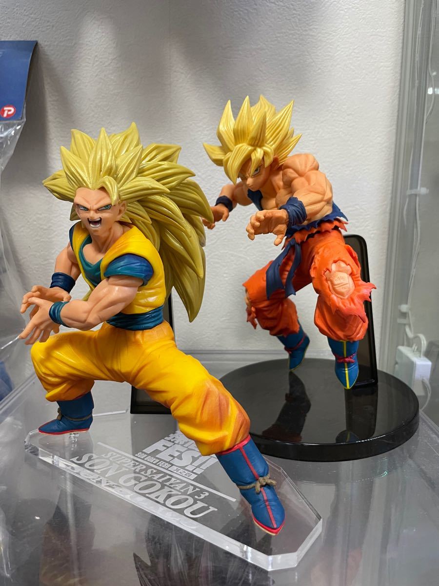 ドラゴンボール 孫悟空FES 超サイヤ人孫悟空 超サイヤ人3孫悟空 ドラゴンボール 孫悟空FES 超サイヤ人孫悟空 超サイヤ人3孫悟空