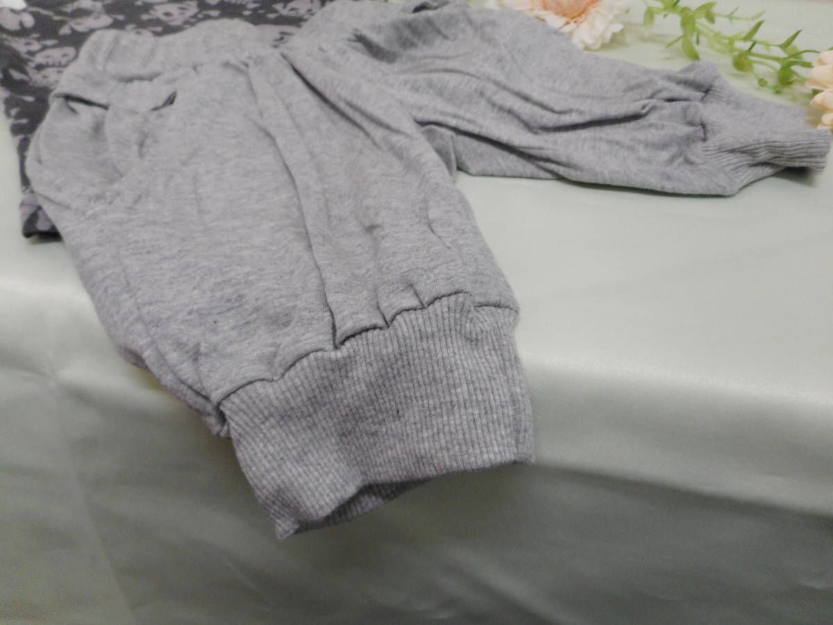 ファッション　子供服　ランニングTシャツ　ドクロ柄　ジャージパンツ　5サイズ　在庫品_画像3