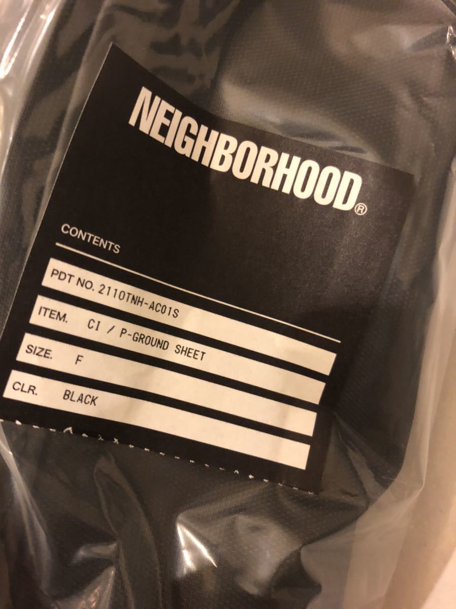 メール便指定可能 NEIGHBORHOOD CI / P-GROUND SHEET BLACK - 通販