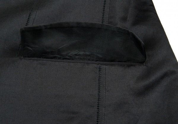 ジャンポールゴルチエJean Paul GAULTIER ステッチデザインテーラードジャケット 黒50 【メンズ】_画像8