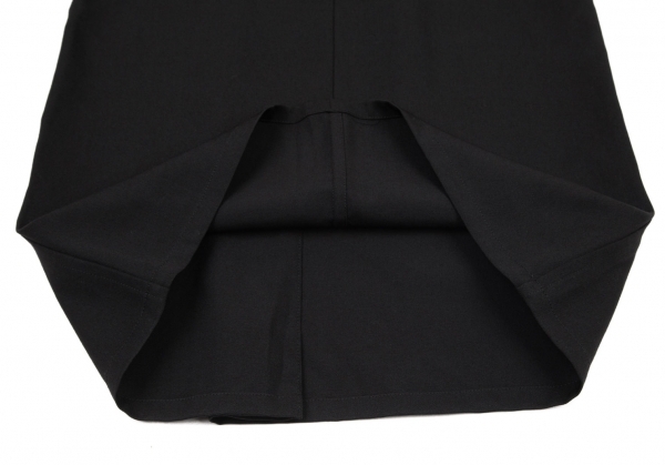 ワイズY's ウールギャバベルト付きスカート 黒1 【レディース】_画像9