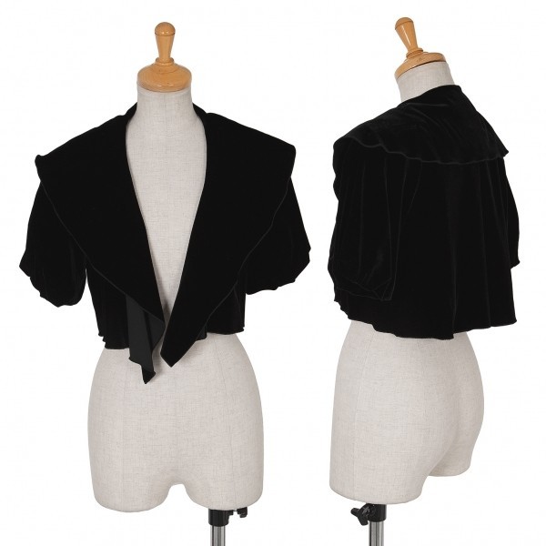 【大放出セール】 フォクシーブティック FOXEY BOUTIQUE 半袖パフスリーブベロアボレロ 黒40 【レディース】 その他 【大放出セール】 フォクシーブティック FOXEY BOUTIQUE 半袖パフスリーブベロアボレロ 黒40 【レディース】 その他
