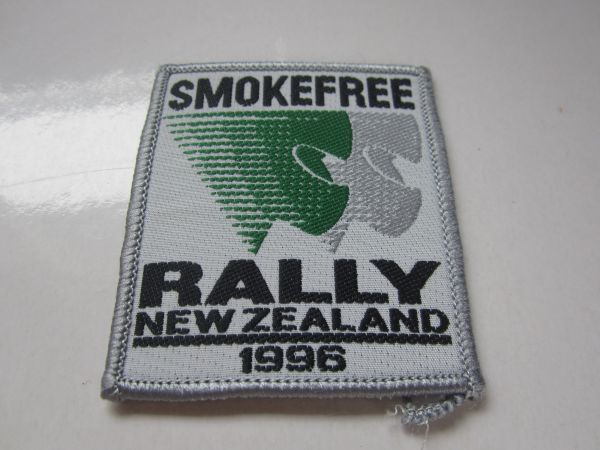 【中古品】Smokefree Rally New Zealand 1996 ロゴ ワッペン/刺繍 自動車 バイク オートバイ カー用品 レーシング F1 ビンテージ 88_画像4