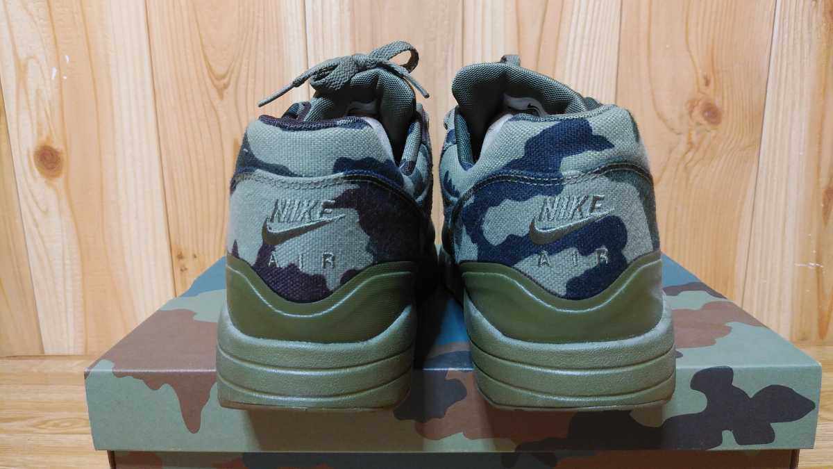 ナイキ エアマックス NIKE AIR MAXIMⅠ　FRANCE SP MEDIUM OLIVE/DARK ARMY 607473-200 28.5cm 仏軍迷彩美品_画像4