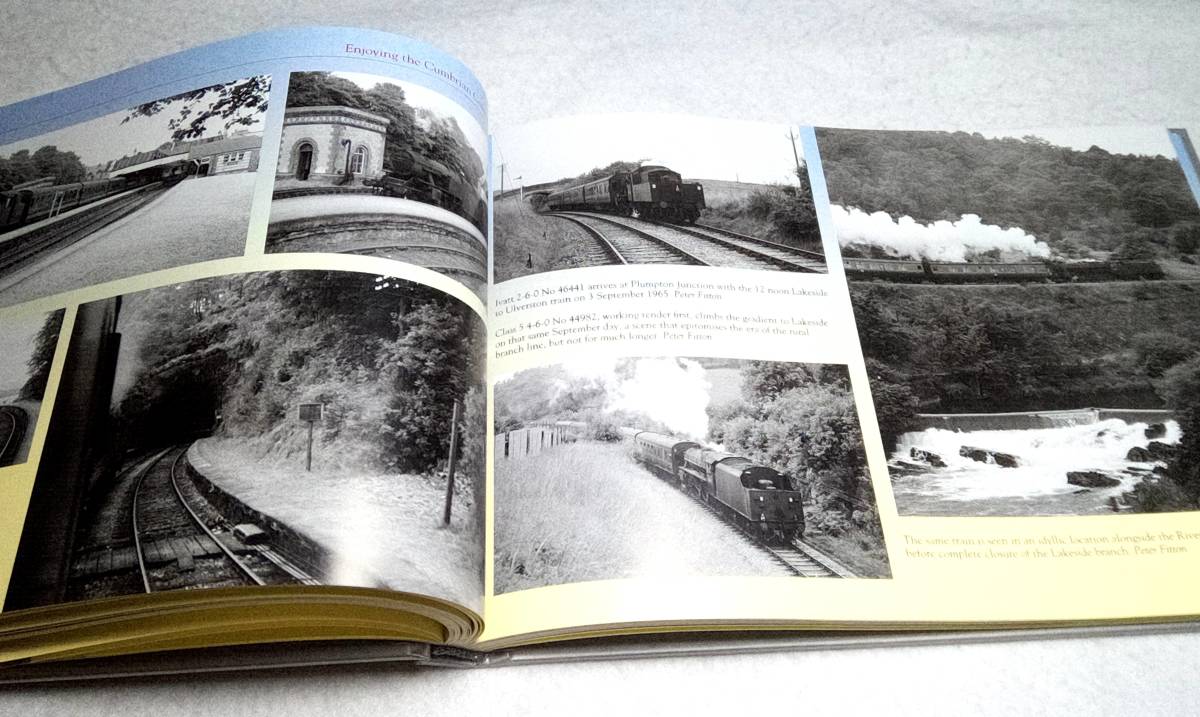 ＜洋書＞英国カンブリア海岸の鉄道　写真資料集　～カンブリア・コースト線　ガイド『Enjoying the Cumbrian Coast Railway』