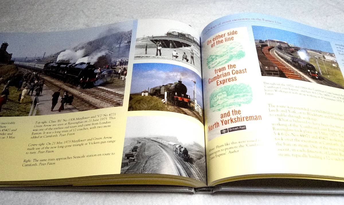 ＜洋書＞英国カンブリア海岸の鉄道　写真資料集　～カンブリア・コースト線　ガイド『Enjoying the Cumbrian Coast Railway』