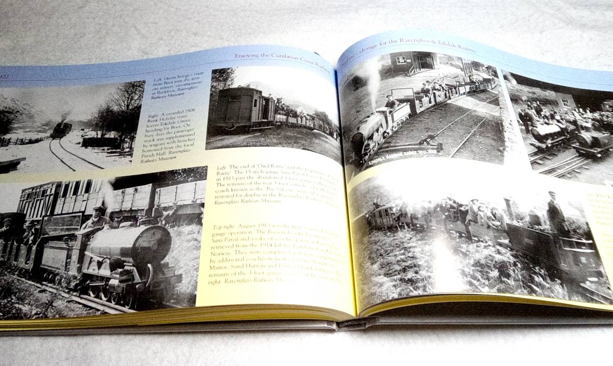 ＜洋書＞英国カンブリア海岸の鉄道　写真資料集　～カンブリア・コースト線　ガイド『Enjoying the Cumbrian Coast Railway』