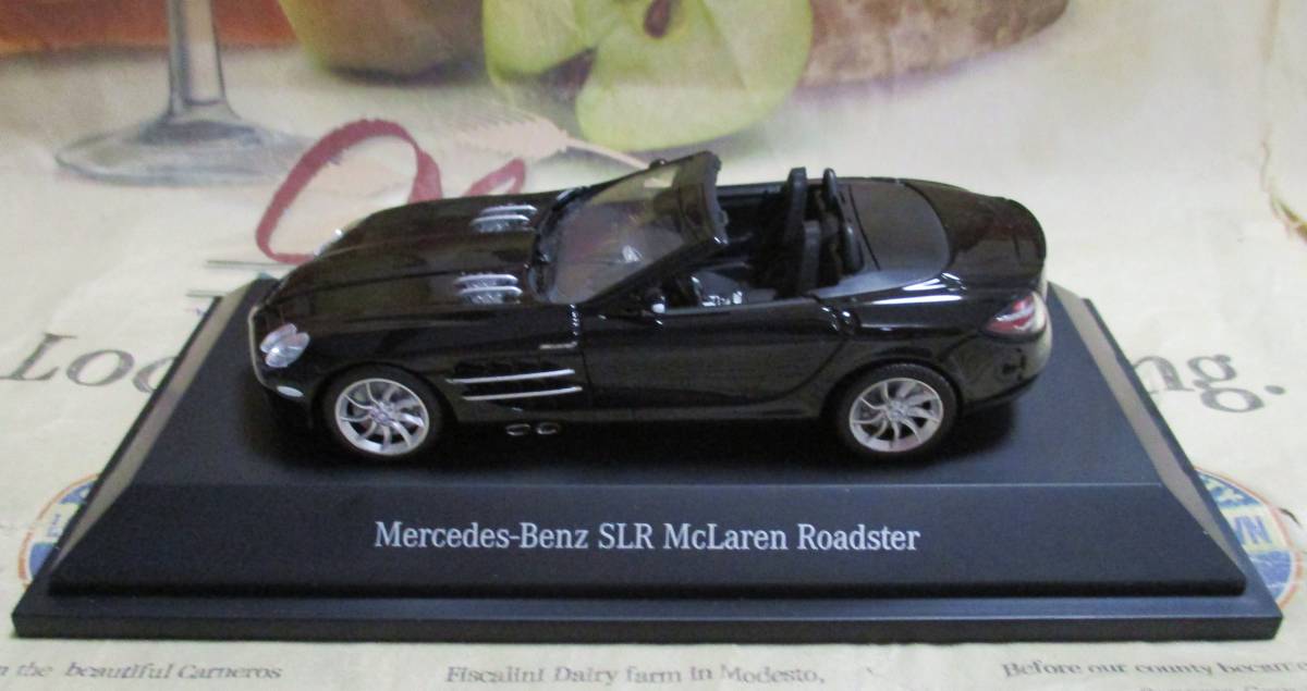 ★ディーラー限定*Minichamps PMA*1/43*Mercedes-Benz SLR McLaren Roadster ブラック_画像5