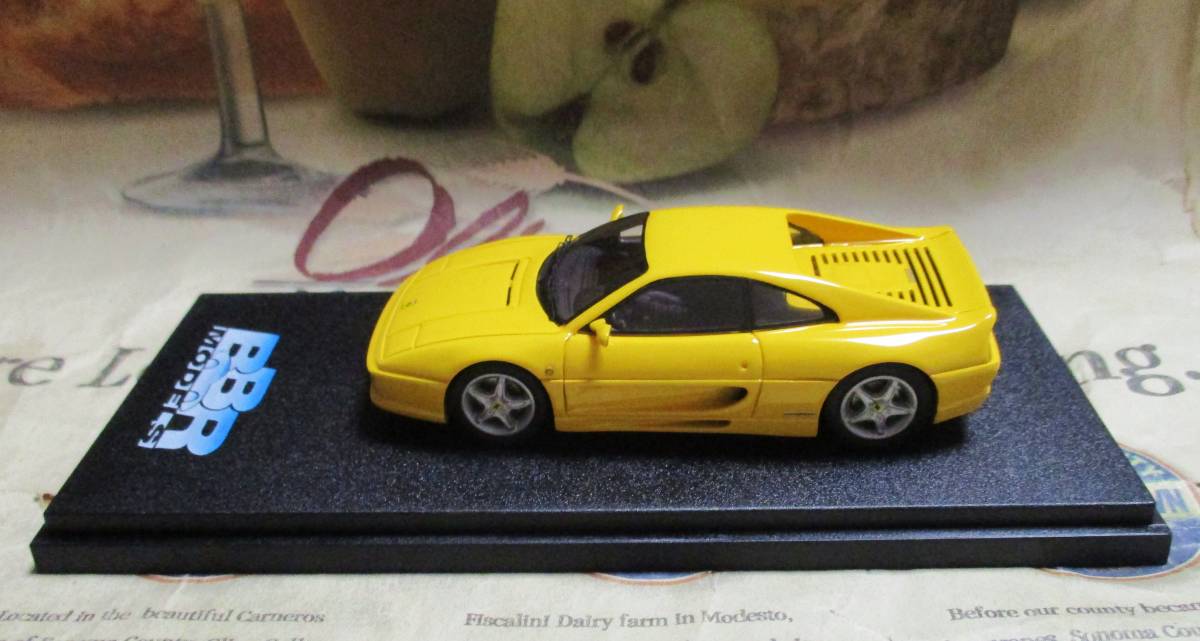 * ultra rare out of print *BBR/Romu*1/43*Ferrari F355 Berlinetta 1994 yellow * Ferrari ≠MR