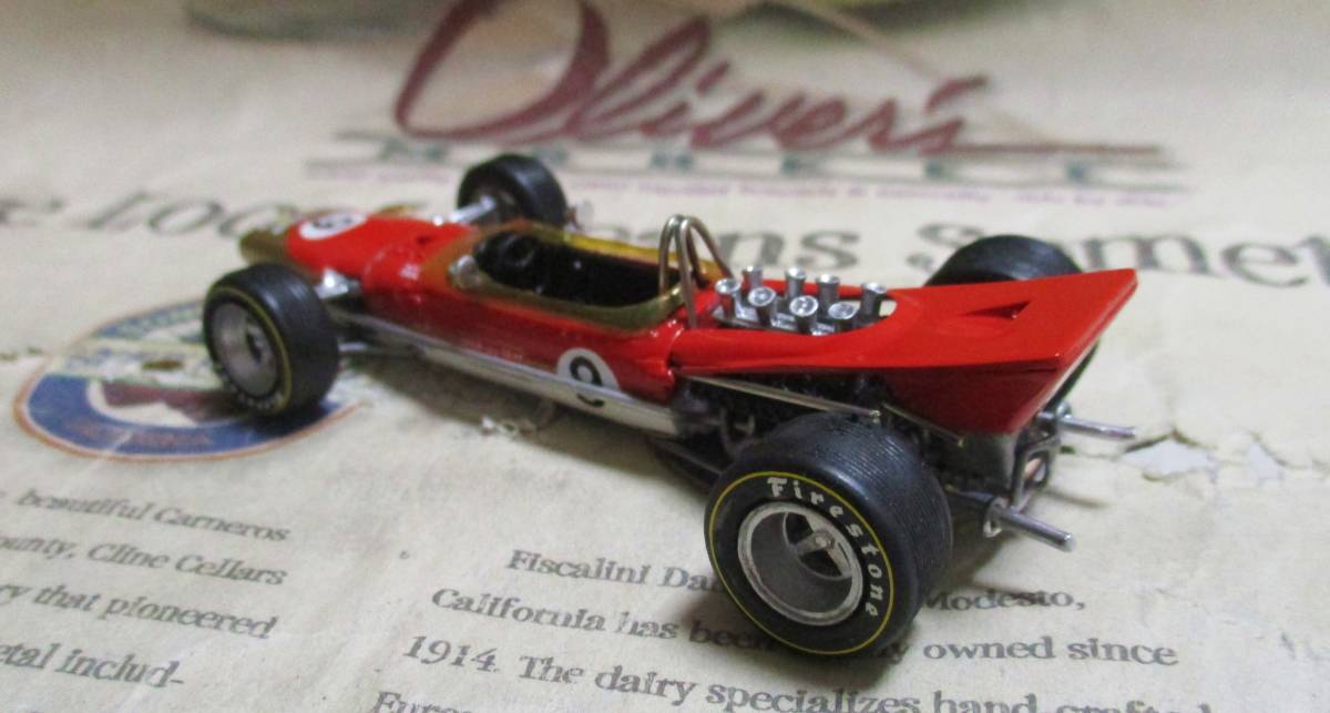 ☆超レア絶版*Bosica完成品*1/43*1968 Lotus Ford 49B #9 1968 Monaco GP*Graham Hill*フォード*ロータス_画像2