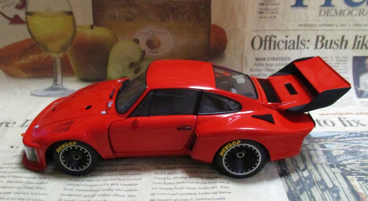 * очень редкий распроданный *EXOTO*1/18*1976 Porsche 935 Turbo Client Prototype красный ≠BBR