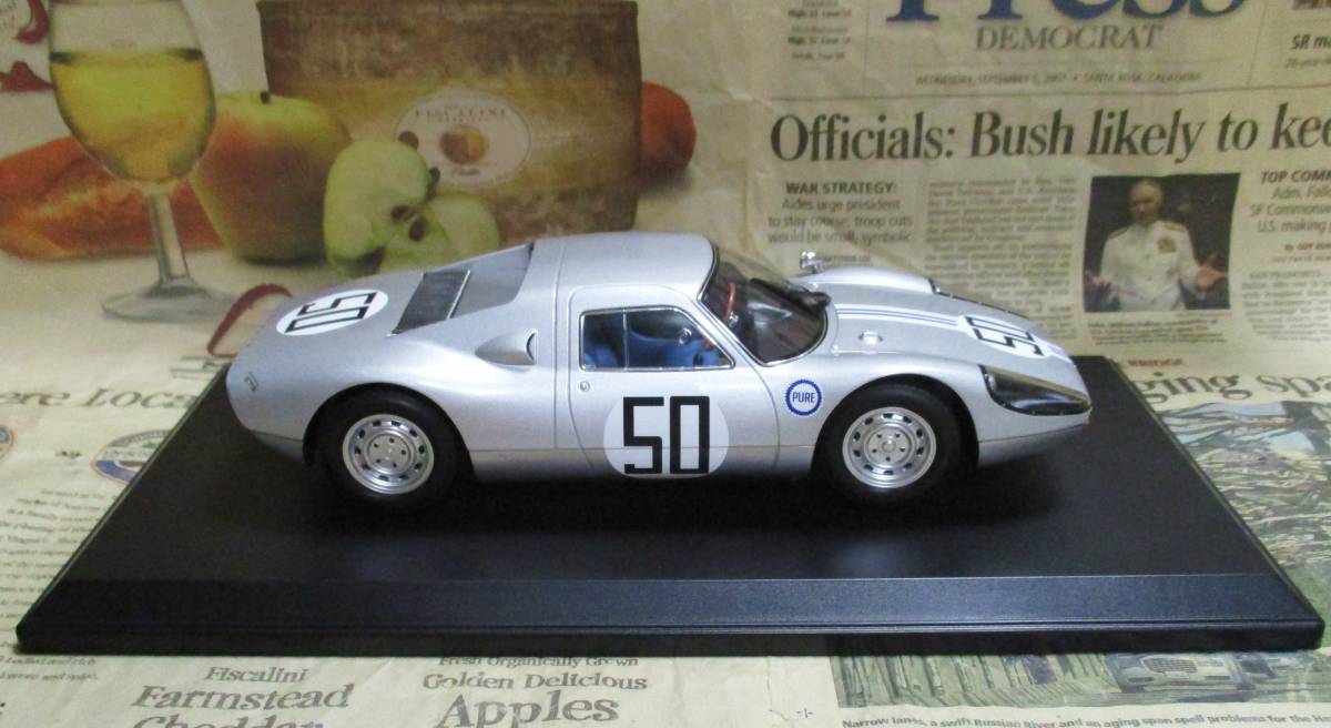 * rare out of print *Norev*1/18*Porsche 904 GTS #50 1964 American Challenge Cup* Porsche 