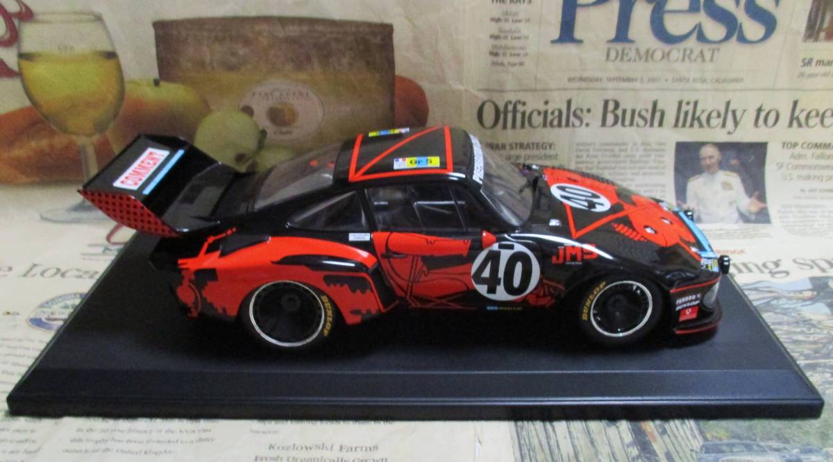 ☆レア絶版*世界1000台*Norev*1/18*Porsche 935 #40 JMS Racing*1977
