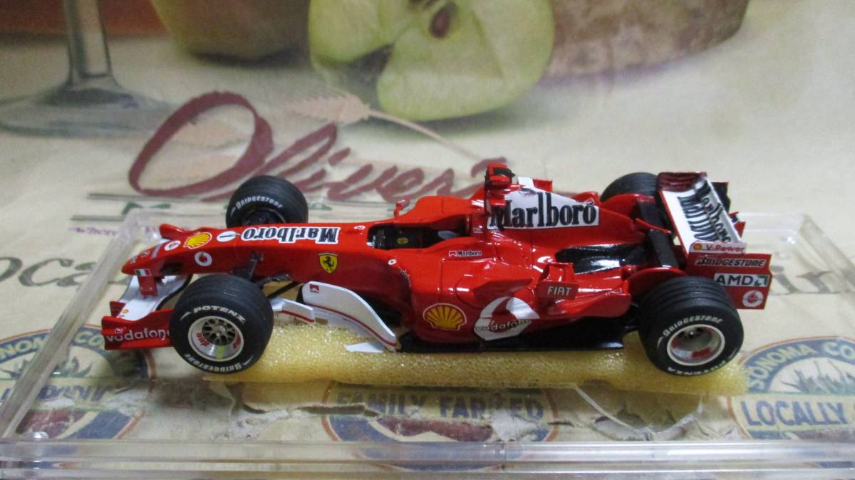 ★激レア★Tameo完成品*1/43*Ferrari F2005 #1 2005 San Marino GP*Michael Schumacher*フェラーリ≠BBR_画像5