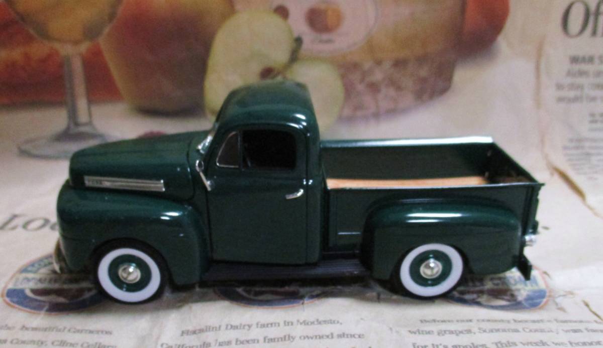 * out of print *Signature Models*1/32*1948 Ford F-1 Pickup dark green * truck ≠ Franklin Mint 