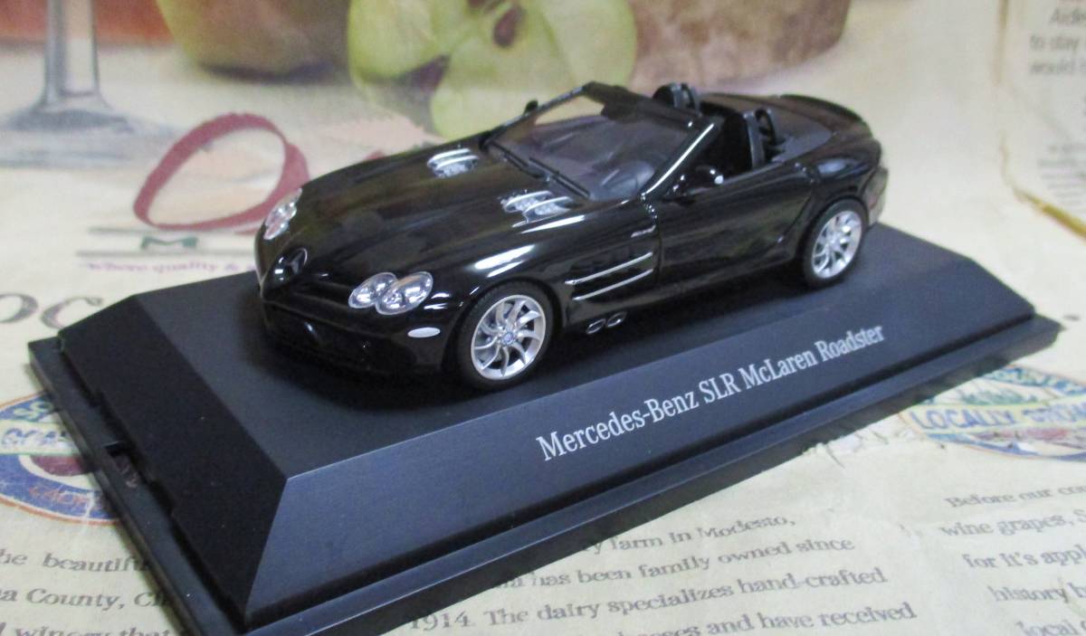 ★ディーラー限定*Minichamps PMA*1/43*Mercedes-Benz SLR McLaren Roadster ブラック