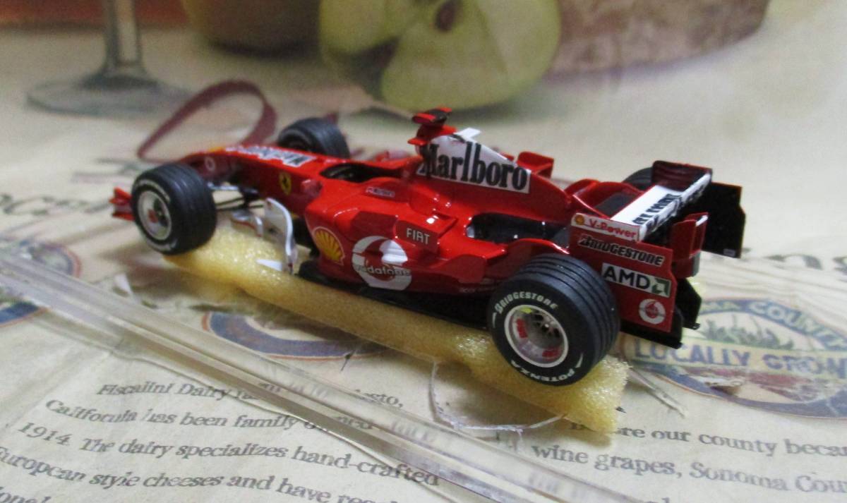 ★激レア★Tameo完成品*1/43*Ferrari F2005 #1 2005 San Marino GP*Michael Schumacher*フェラーリ≠BBR_画像2