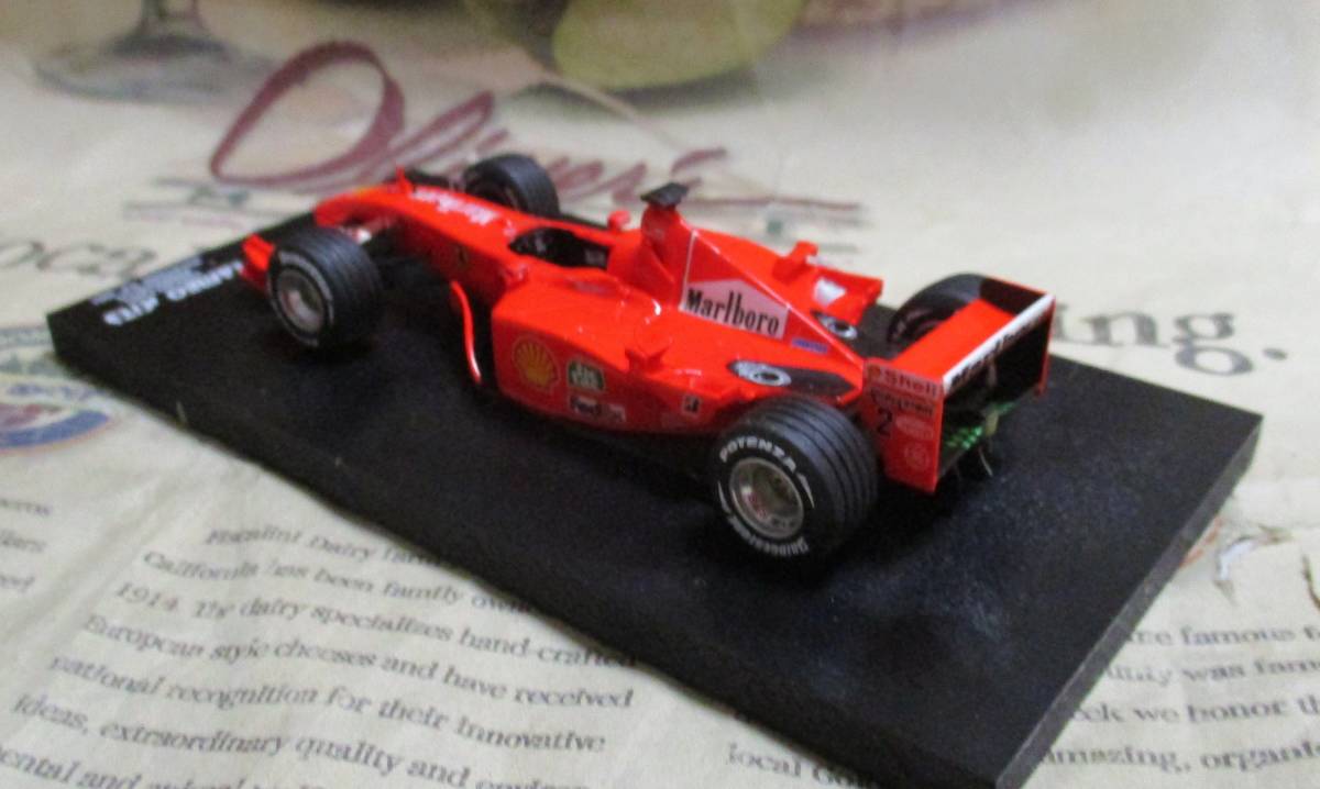 * ultra rare *Tameo final product *1/43*Ferrari F2001 #2 Marlboro 2001 Malaysian GP*Rubens Barrichello* Ferrari ≠BBR