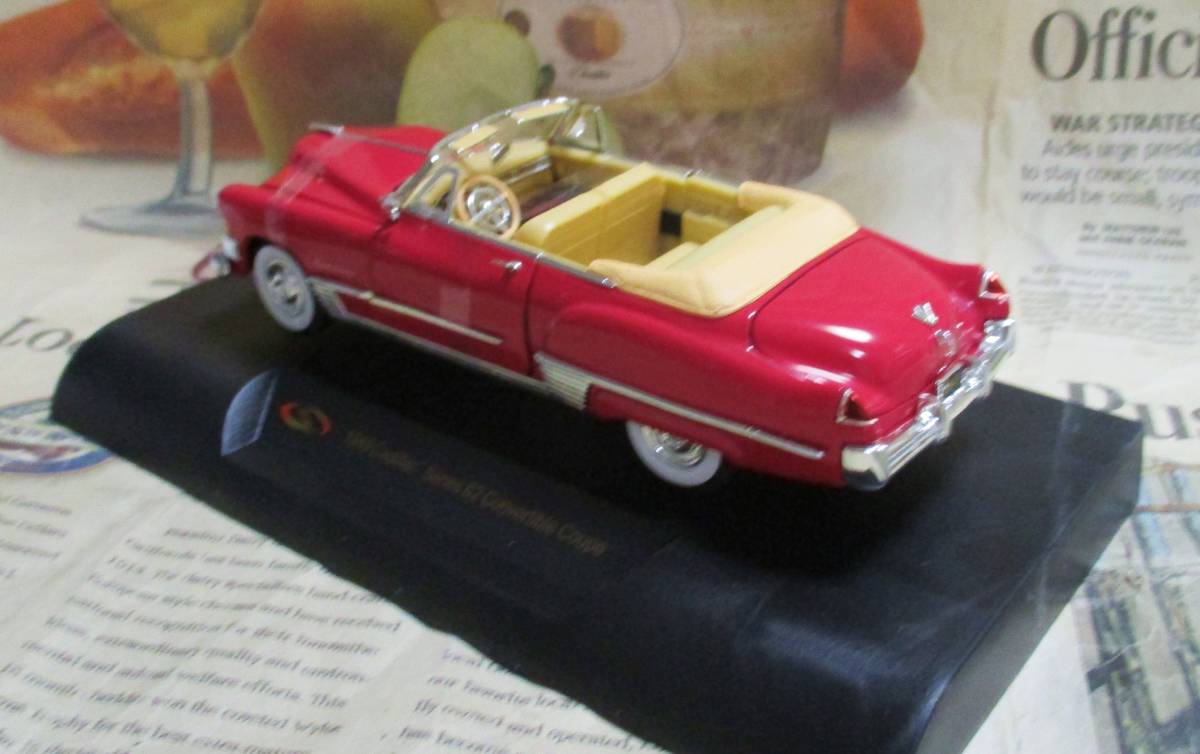 * распроданный *Signature Models*1/32*1949 Cadillac Series 62 Convertible красный ≠ Franklin Mint 