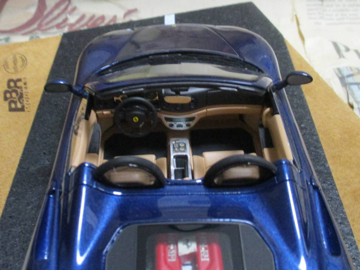 ★超レア絶版*世界30台*BBR*1/24*Ferrari 360 Modena Spider メタリックブルー*フェラーリ≠MR_画像5