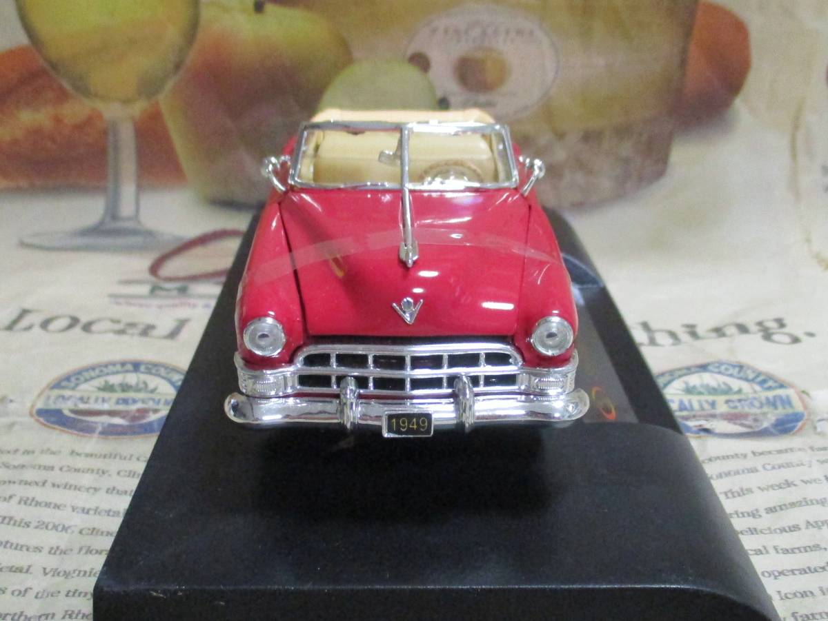 * распроданный *Signature Models*1/32*1949 Cadillac Series 62 Convertible красный ≠ Franklin Mint 
