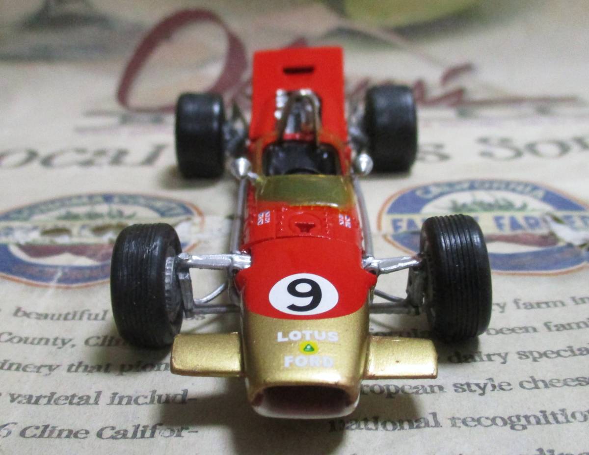 ☆超レア絶版*Bosica完成品*1/43*1968 Lotus Ford 49B #9 1968 Monaco GP*Graham Hill*フォード*ロータス_画像3