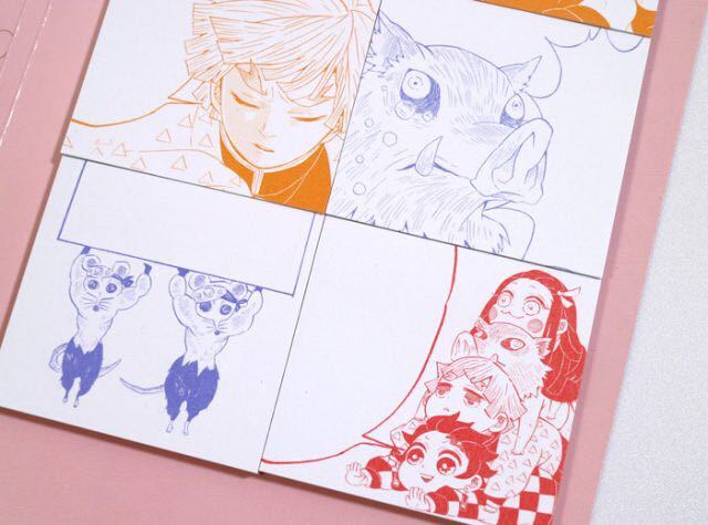 鬼滅の刃」× 集英社雑誌コラボ企画】雑誌付録4種類セット(全て 鬼滅の刃」× 集英社雑誌コラボ企画】雑誌付録4種類セット(全て