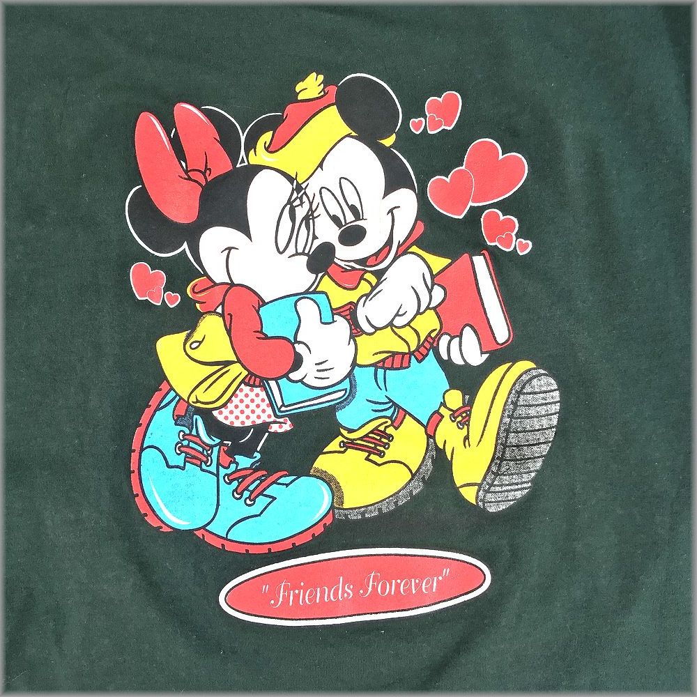 ヤフオク! - ☆ミッキーマウス ミニーマウス 90s USA製 Tシャツ