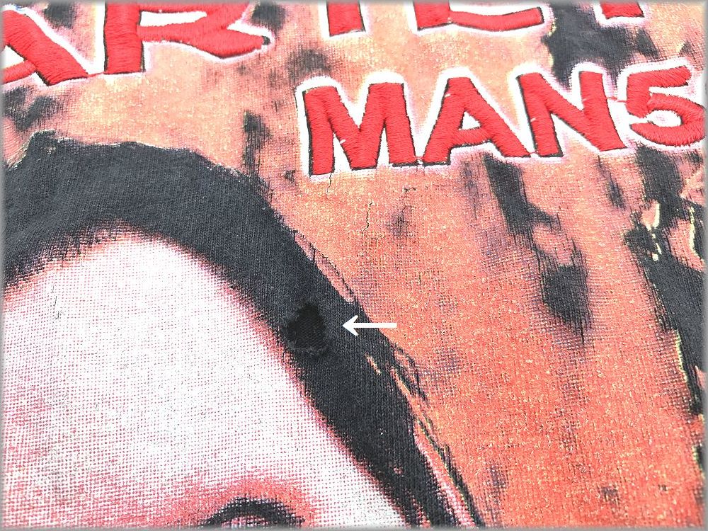 ★マリリンマンソン　Marilyn Manson　90s　Tシャツ　mechanical animals　size XL★検 ビンテージ ロックT_画像6