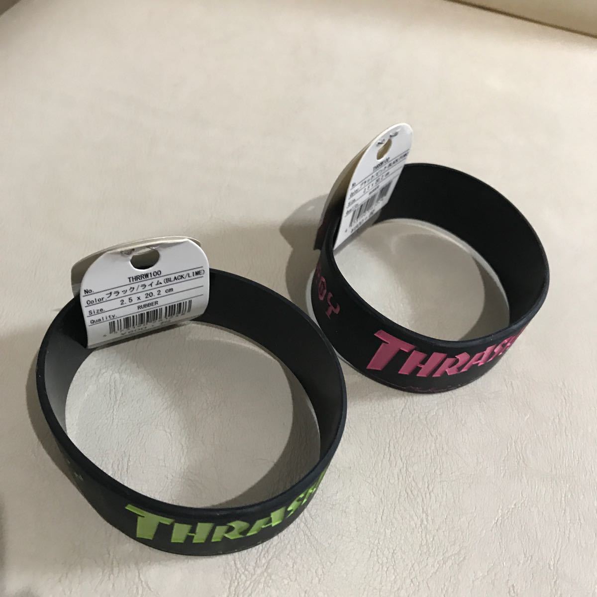 ラバーバンド　ラババン　スラッシャー　THRASHER   2色セット