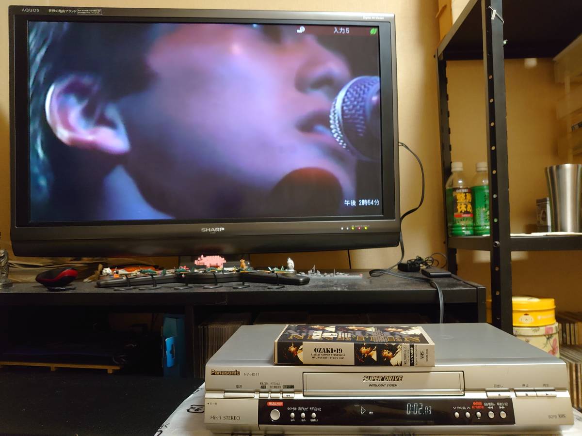 尾崎豊 OZAKI・19 (H-173) VHS ビデオテープ ライブビデオ_画像10