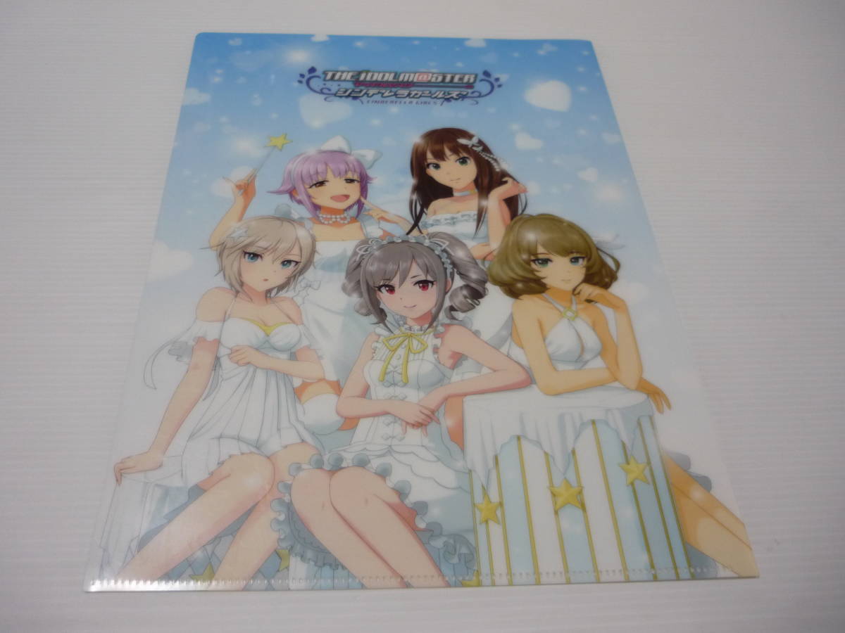 【☆】A4クリアファイル 輝く世界の魔法 アイドルマスター シンデレラガールズ 1stLIVE WONDERFUL M＠GIC!! CD購入特典_画像1